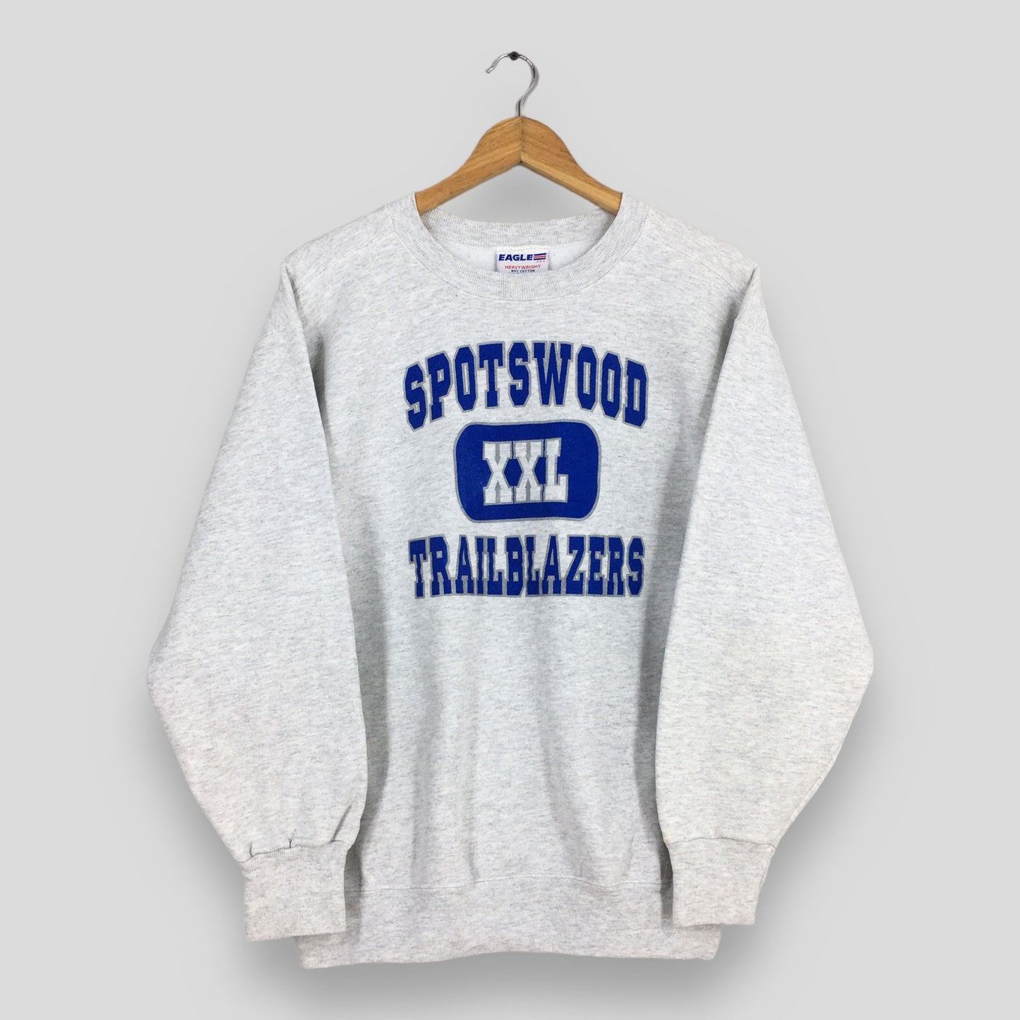 Spotswood Trailblazer XXL High School Gray Sweatshirt M