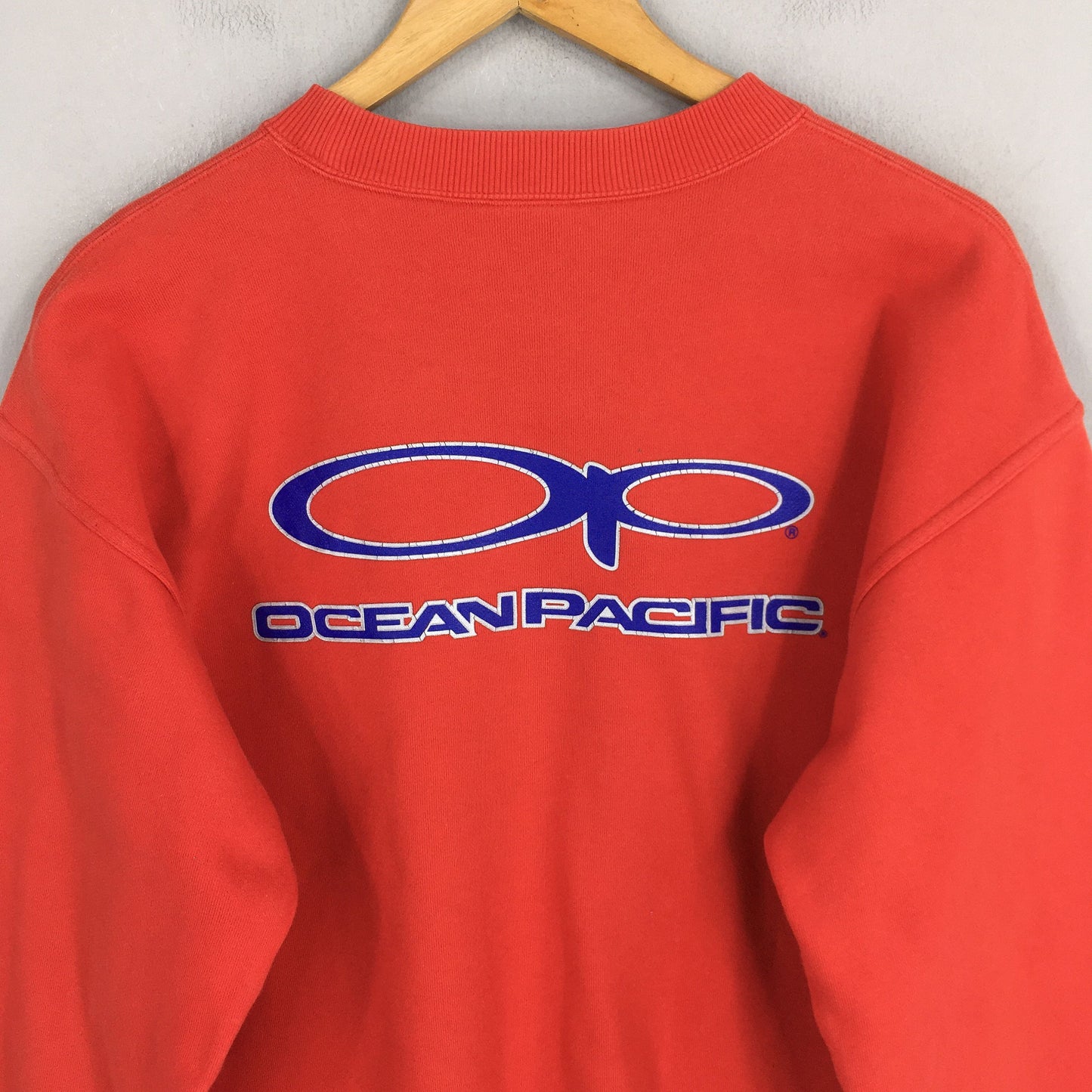 OP Ocean Pacific Surfing Red Sweatshirt Medium