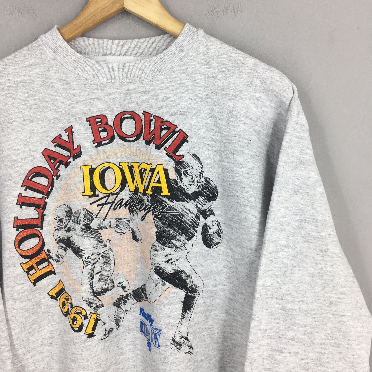 Iowa Hawkeyes Football 1991 Bowl Sweatshirt Large