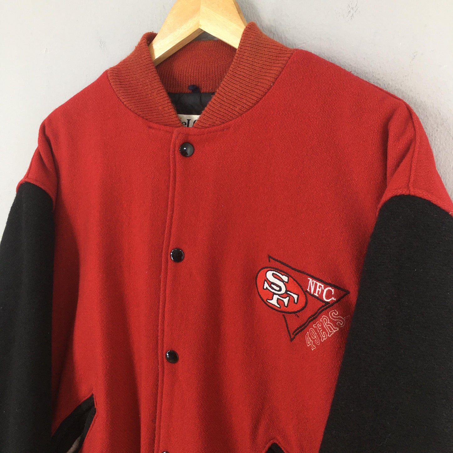 San Francisco 49ers NFL Wool Varsity Jacket XLarge