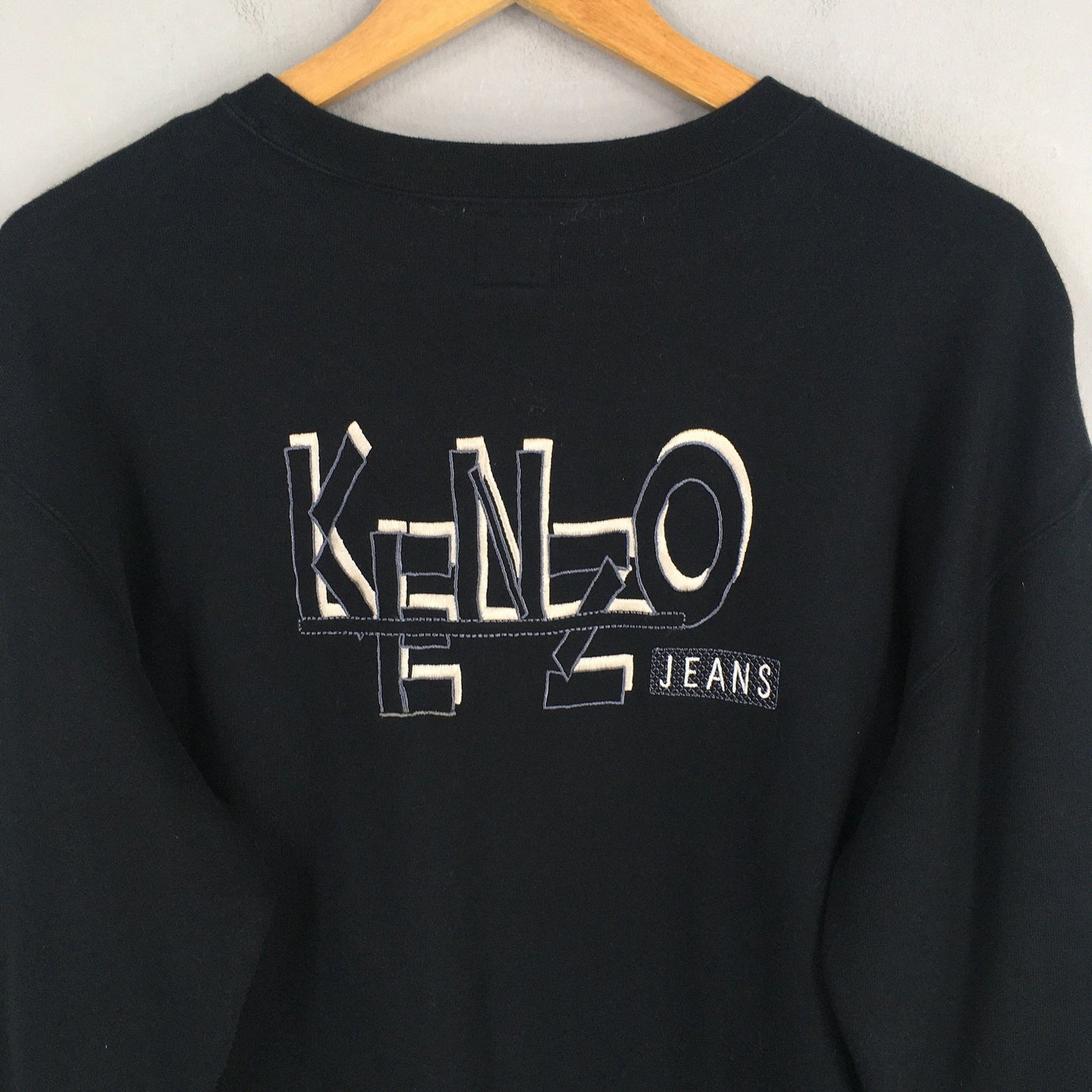 Kenzo Jeans Black Sweatshirt Medium