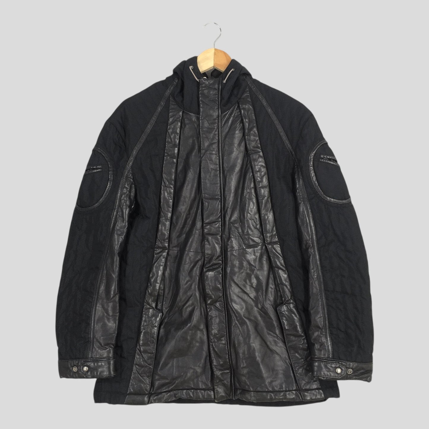 Hugo Boss Black Leather Jorik Jacket Large