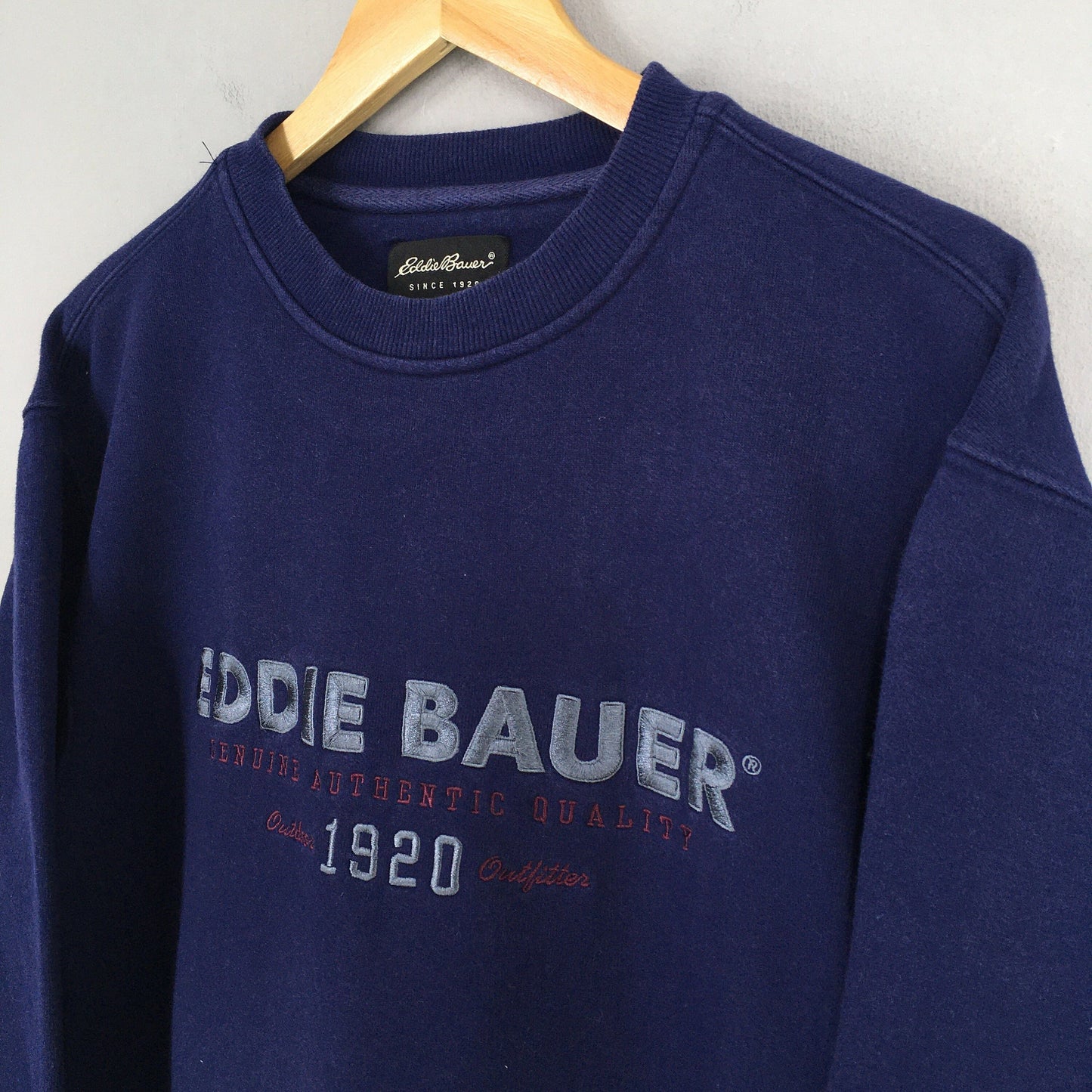 Eddie Bauer Outdoor Blue Sweatshirt XSmall