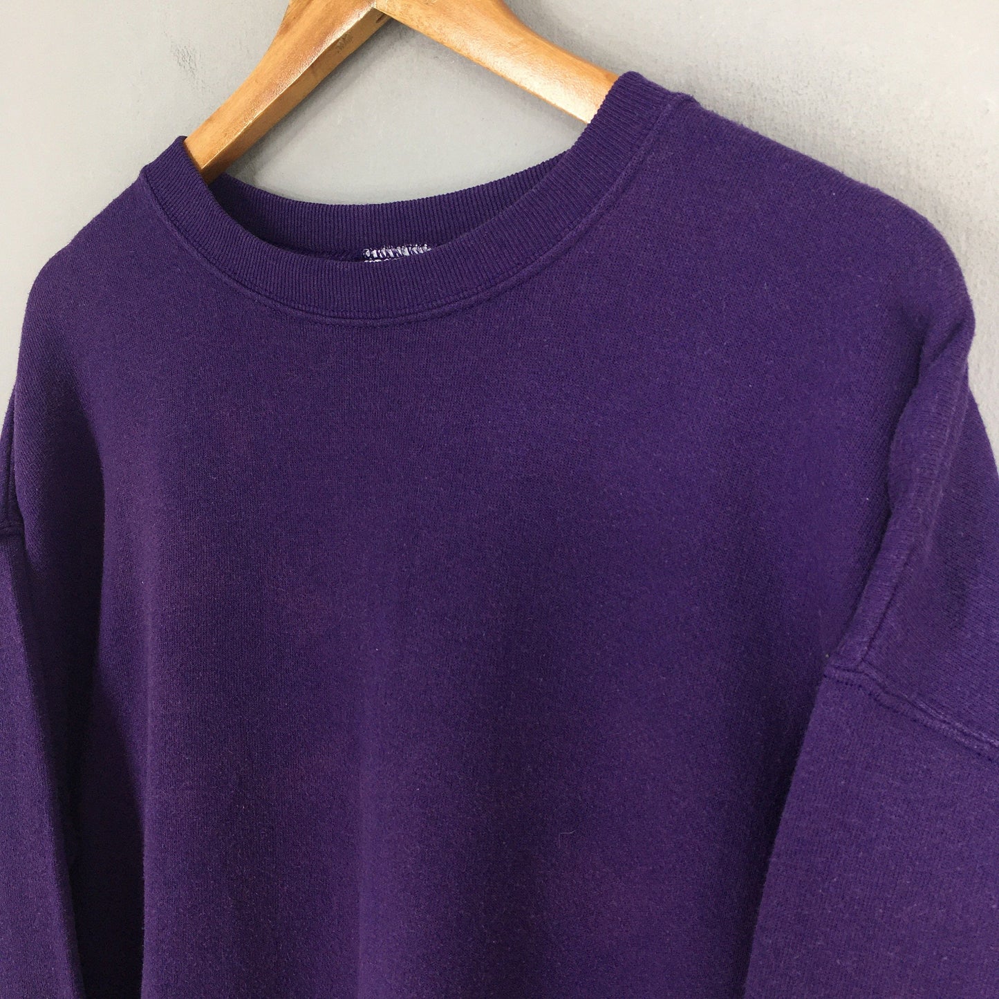 Tultex Plain Purple Sweatshirt XLarge