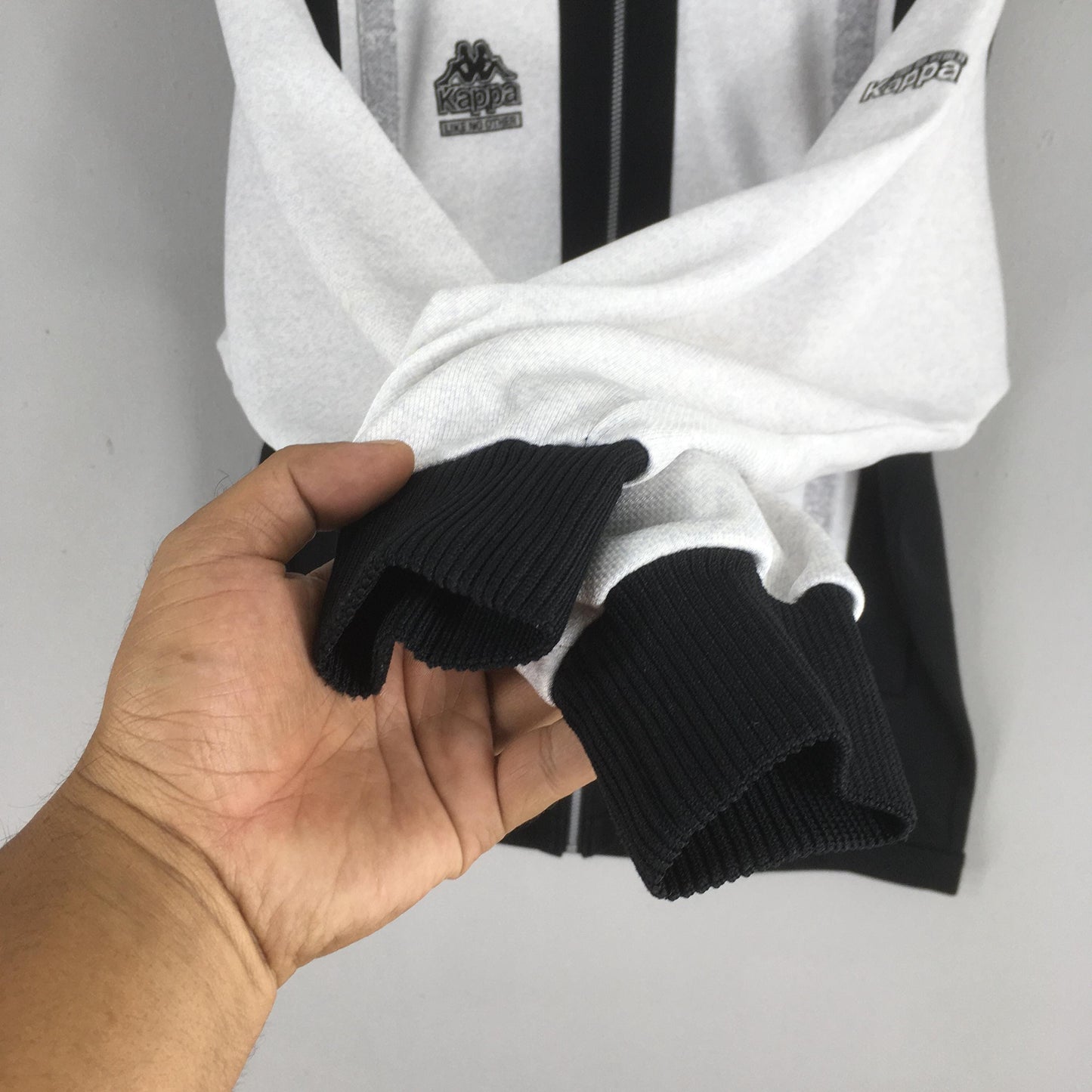 90s Kappa Sport White Track Top Jacket Large