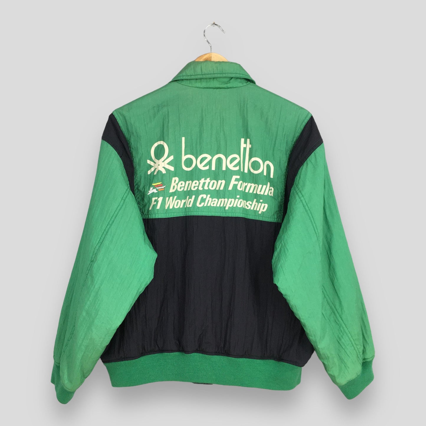 Benetton Formula 1 Windbreaker Jacket XLarge