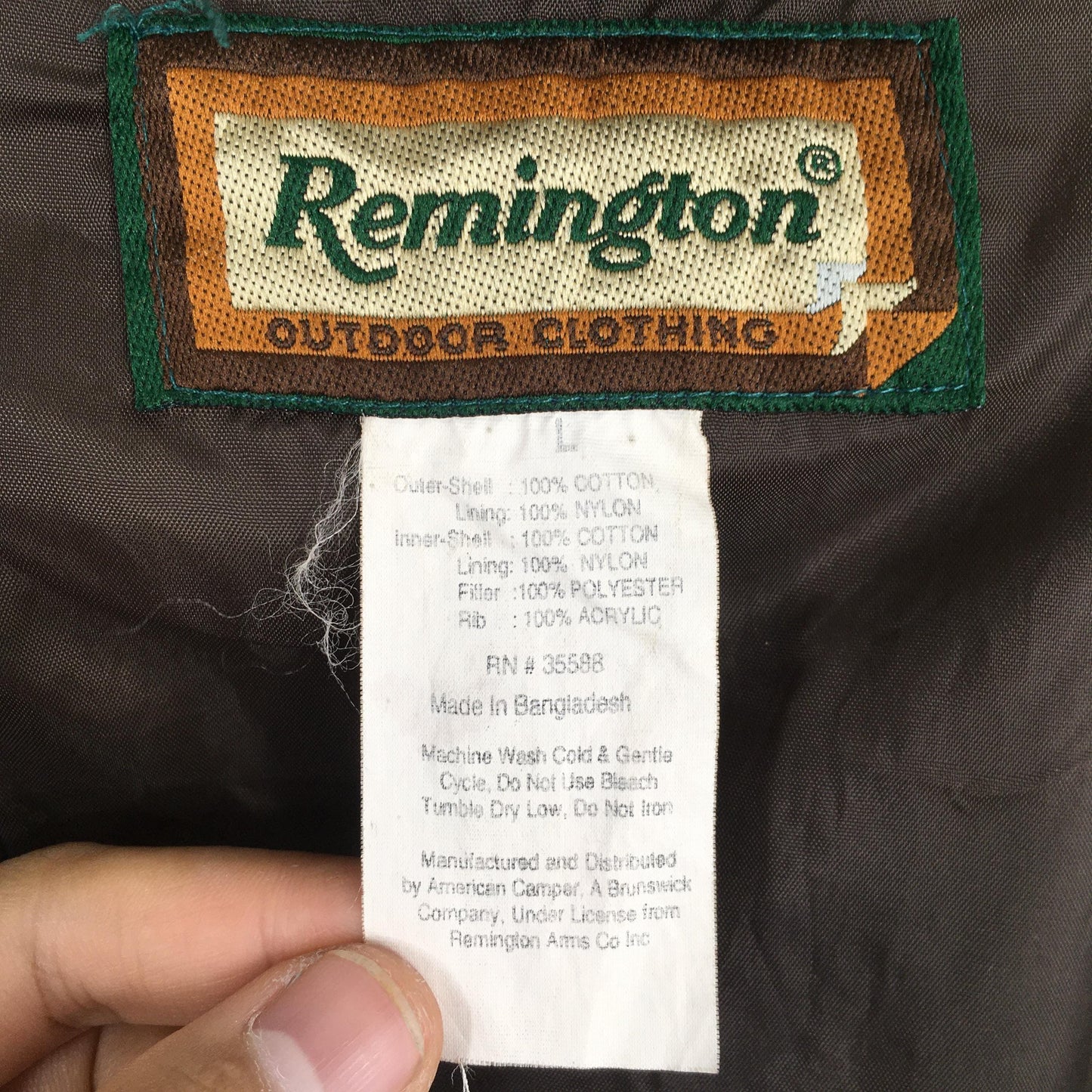 Remington Real Tree Camo Parka Jacket Large