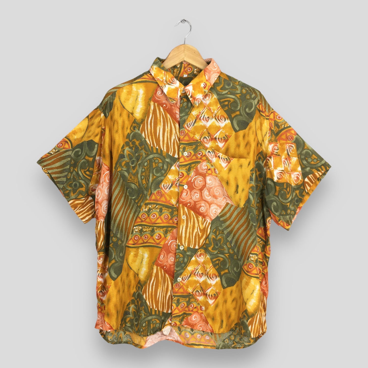 Vintage 90's Psychedelic Shirt XLarge