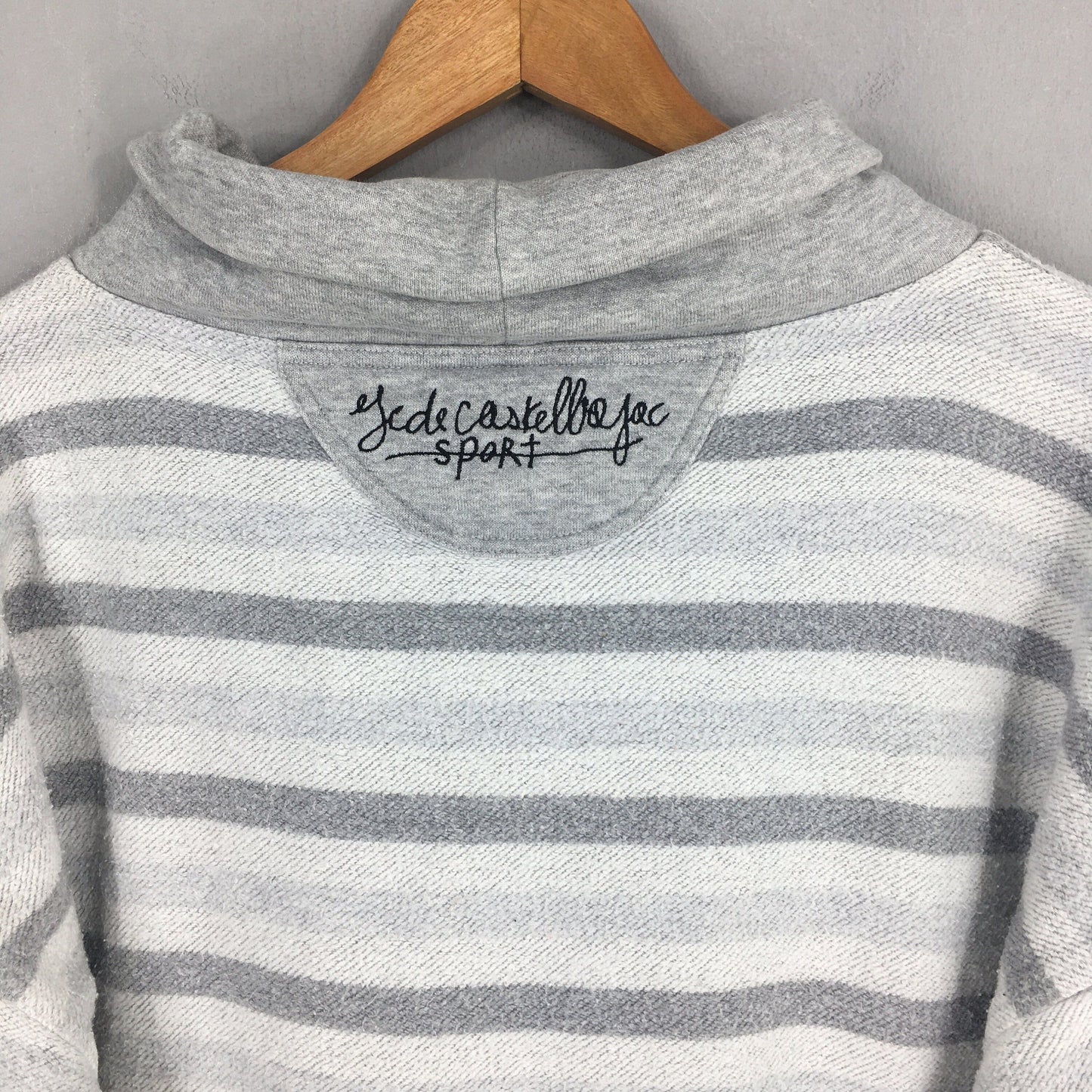 Jc De Castelbajac Sports Striped Sweatshirt XLarge