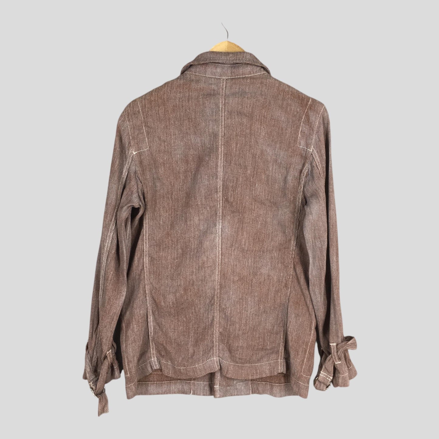 Worker Denim Herringbone Field Jacket Small