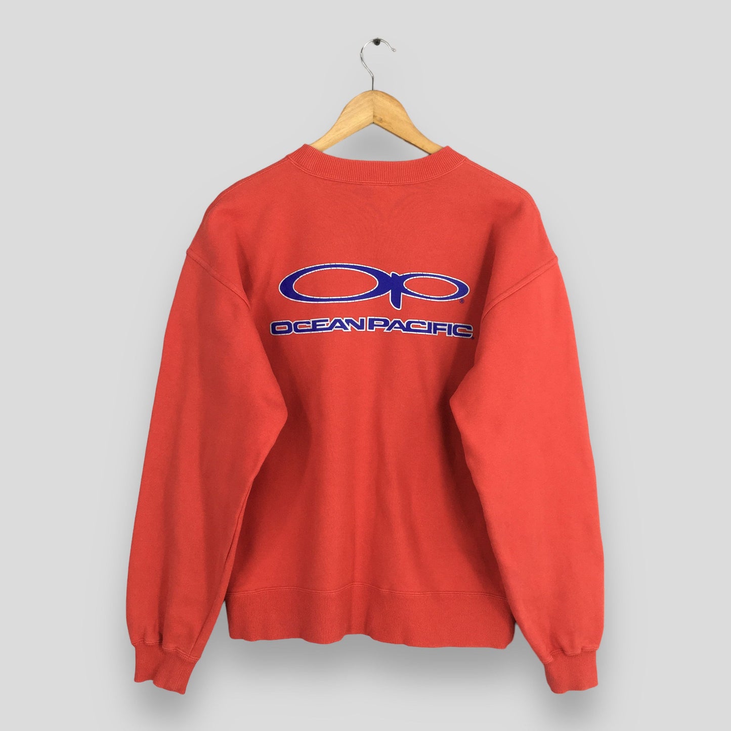 OP Ocean Pacific Surfing Red Sweatshirt Medium