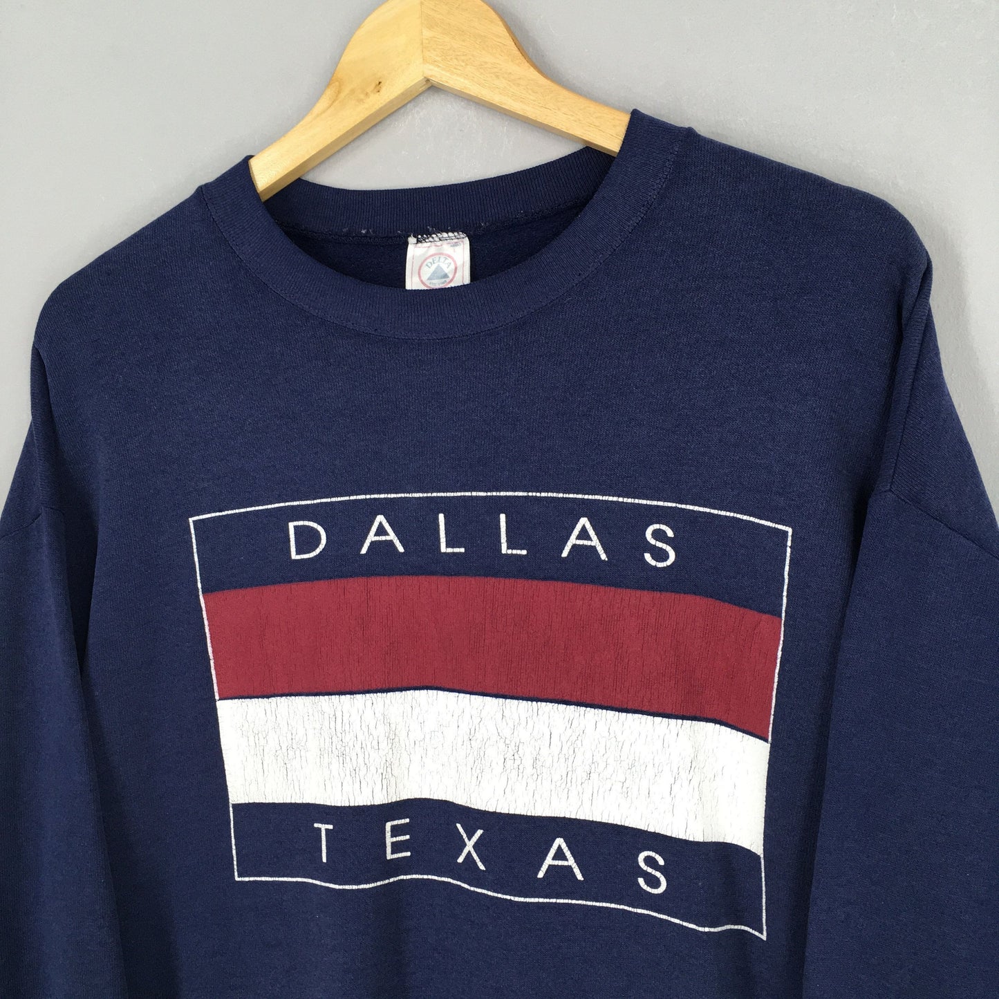 Dallas Texas Blue Sweatshirt Large