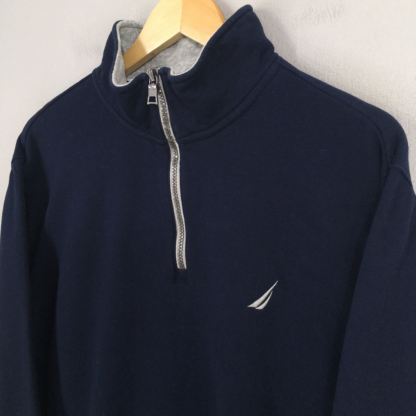 Nautica Blue Sweatshirt Large