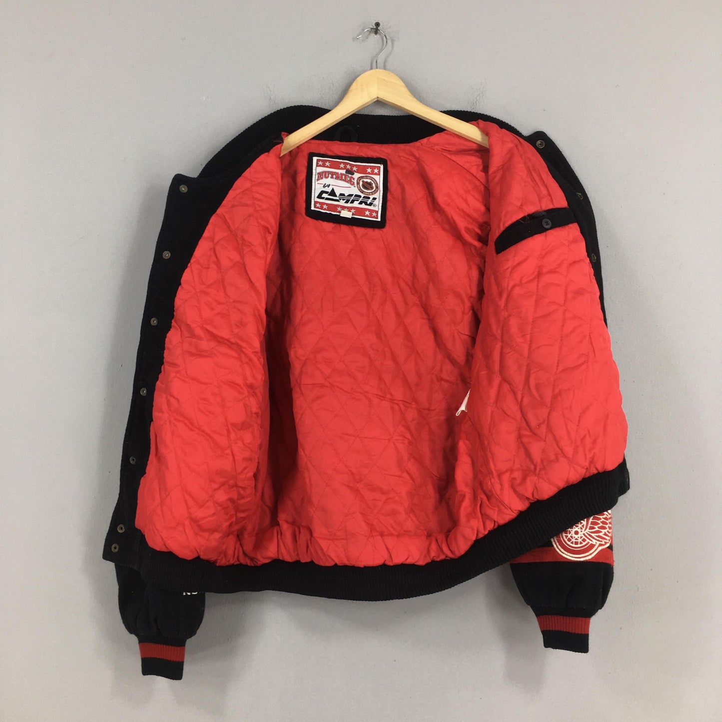 Detroit Red Wings NHL Varsity Jacket Large