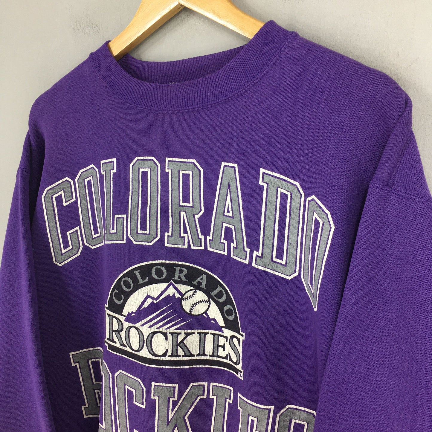 Colorado Rockies Baseball MLB Sweatshirt Large