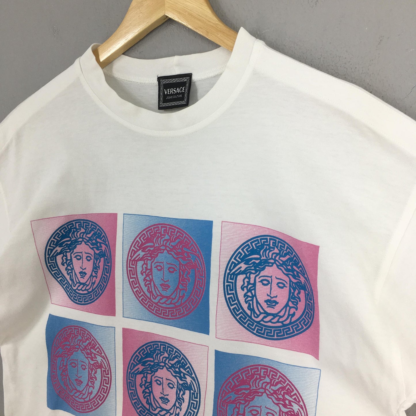 Versace Medusa Head White Tshirt Medium