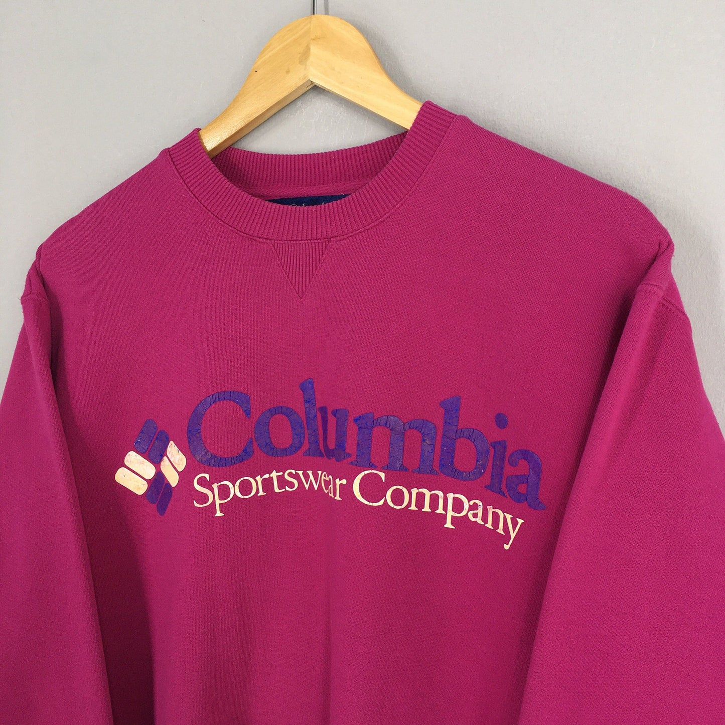 Columbia Sportwear Company Pink Sweatshirt M