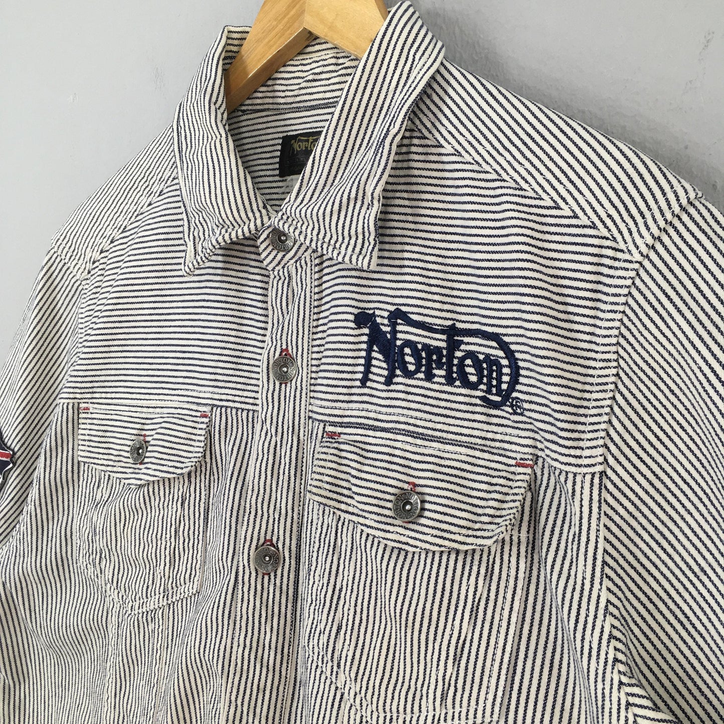 Norton Rockers Speed Club Motorcycle Shirt Medium