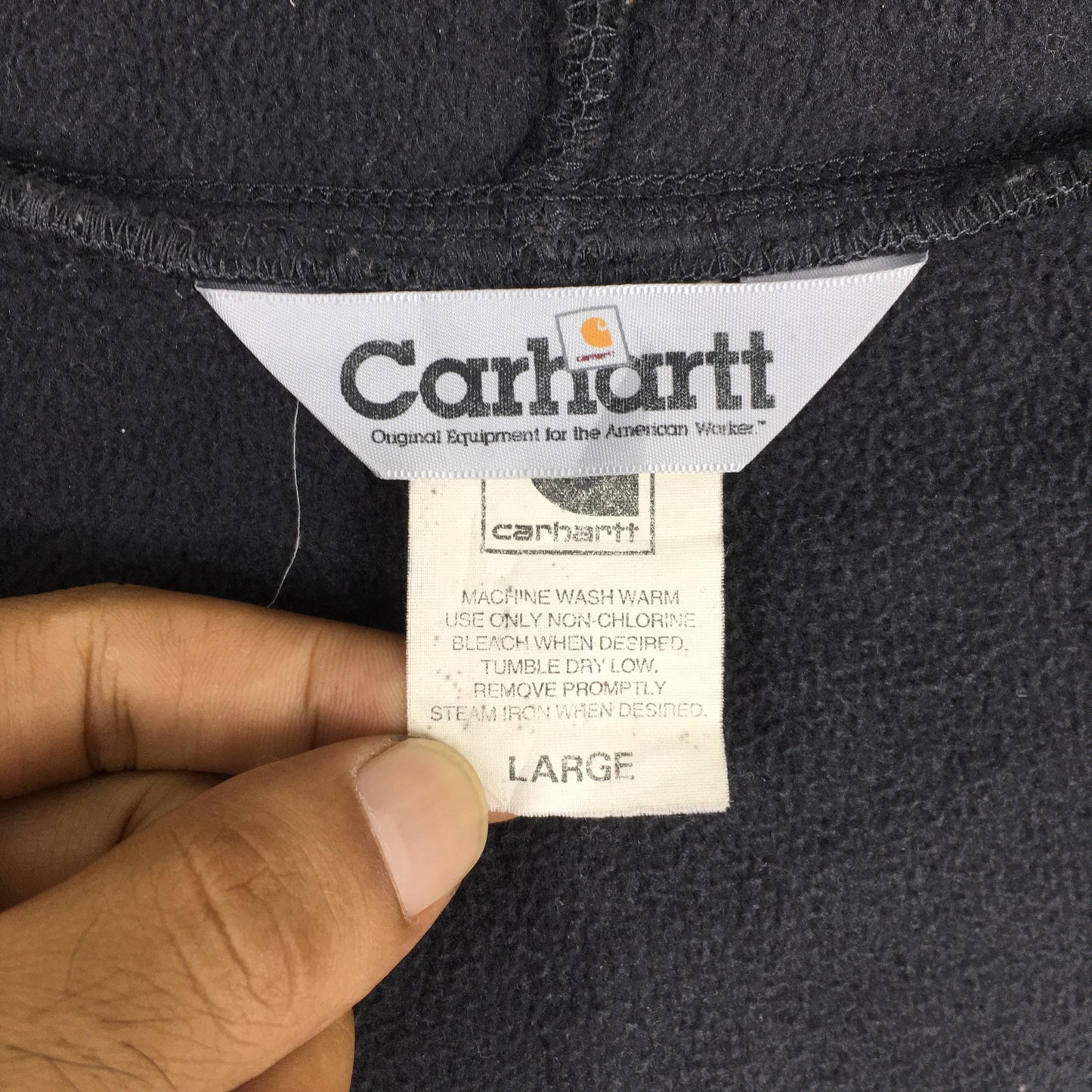 Carhartt Sherpa Hoodie Jacket Large