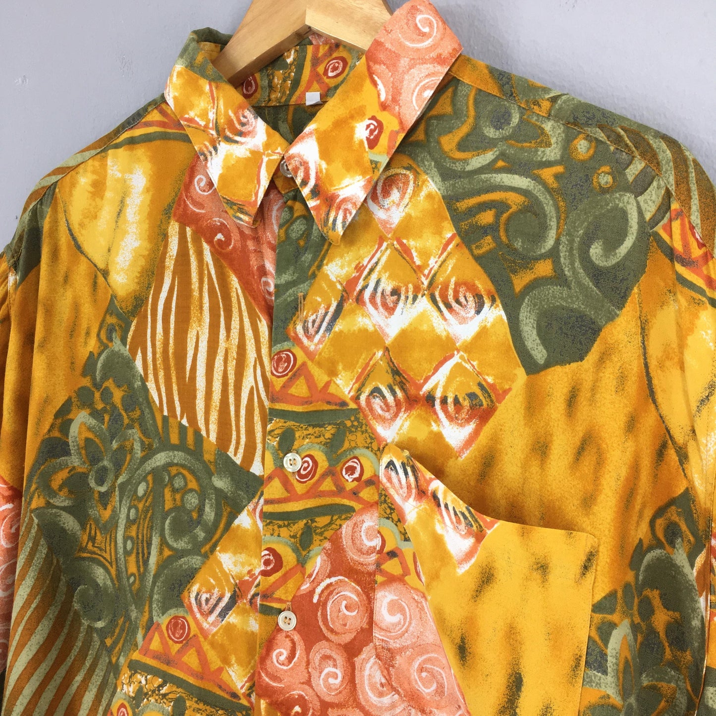 Vintage 90's Psychedelic Shirt XLarge