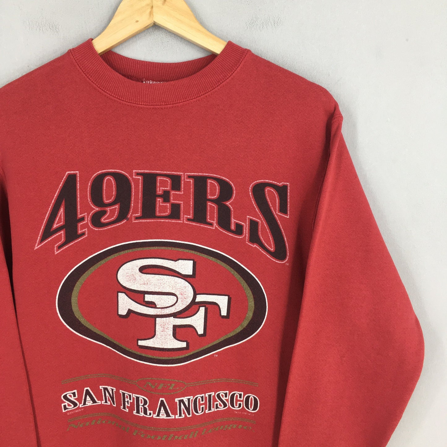 San Francisco 49ers Rugby NFL Sweatshirt XSmall