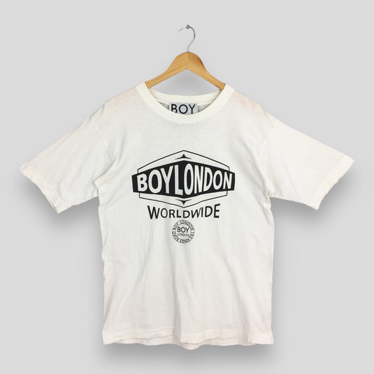 Boy London Worldwide White Tshirt Medium