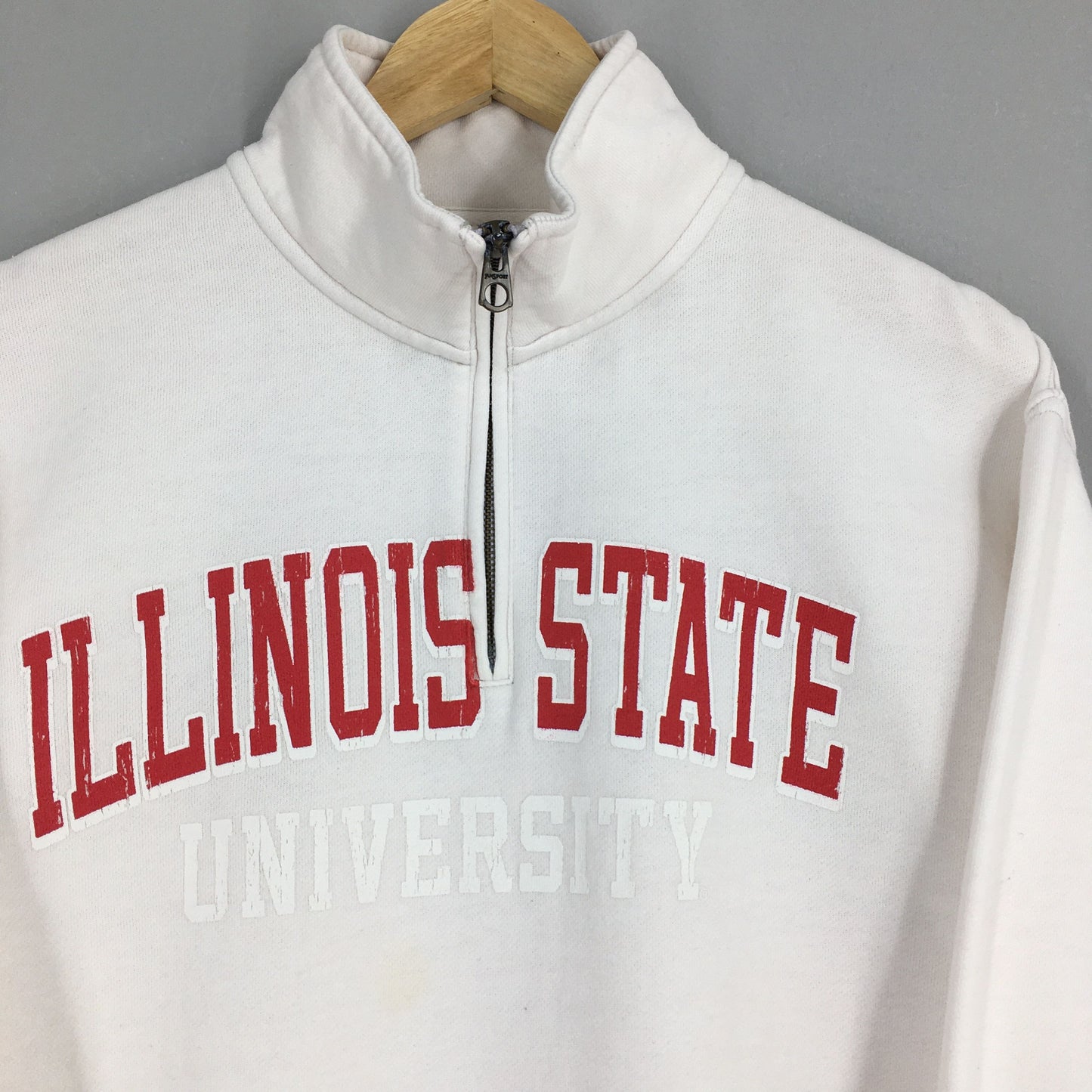 Illinois State University White Sweatshirt Medium