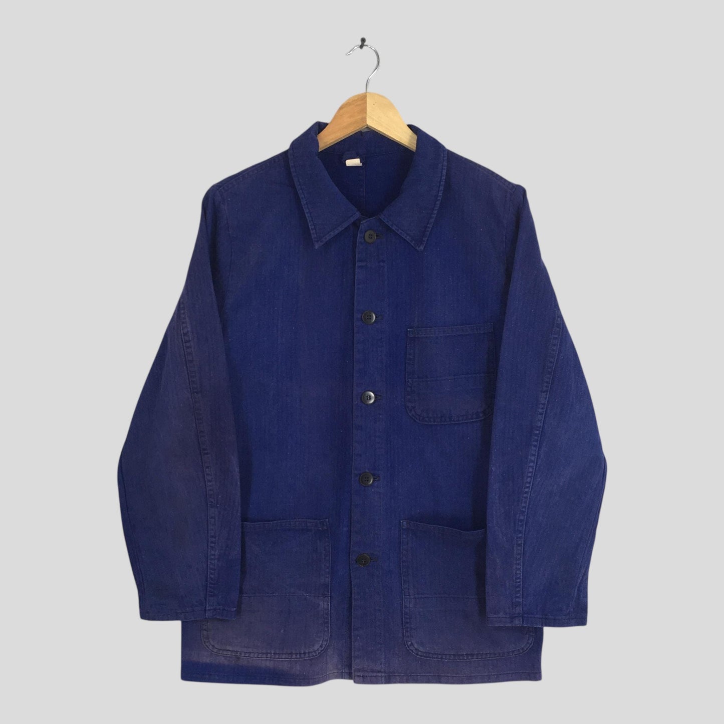 Herringbone HBT French Work Jacket Medium