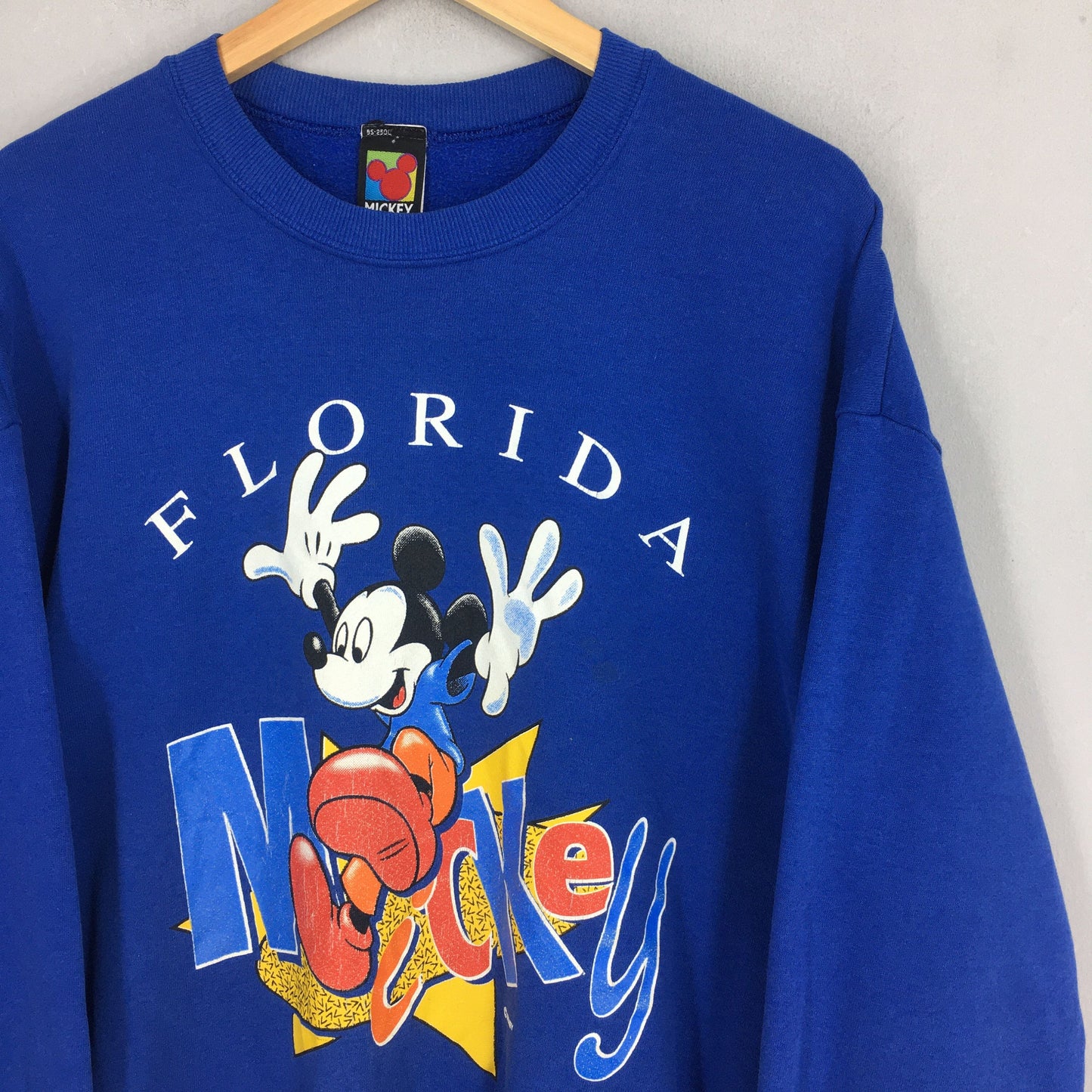 Mickey Mouse Blue Sweatshirt XLarge