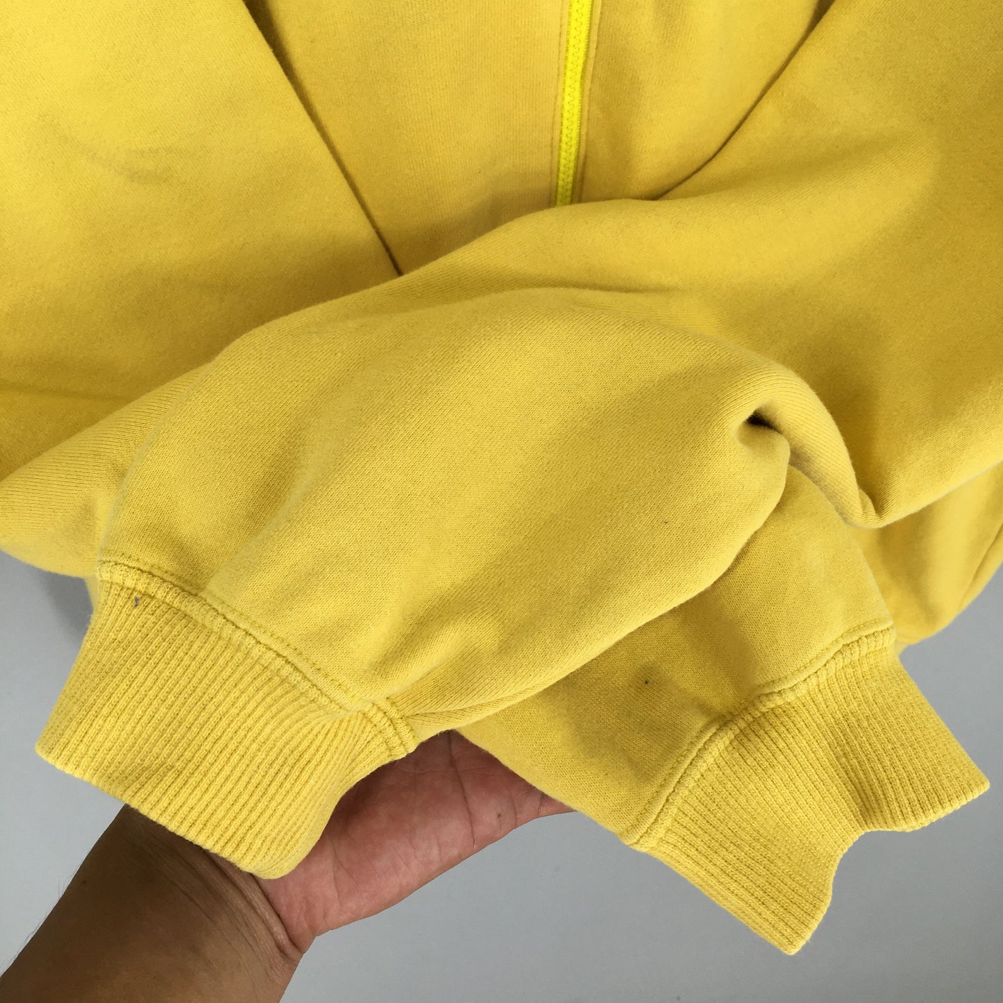 Kenzo Jeans Yellow Hoodie Large