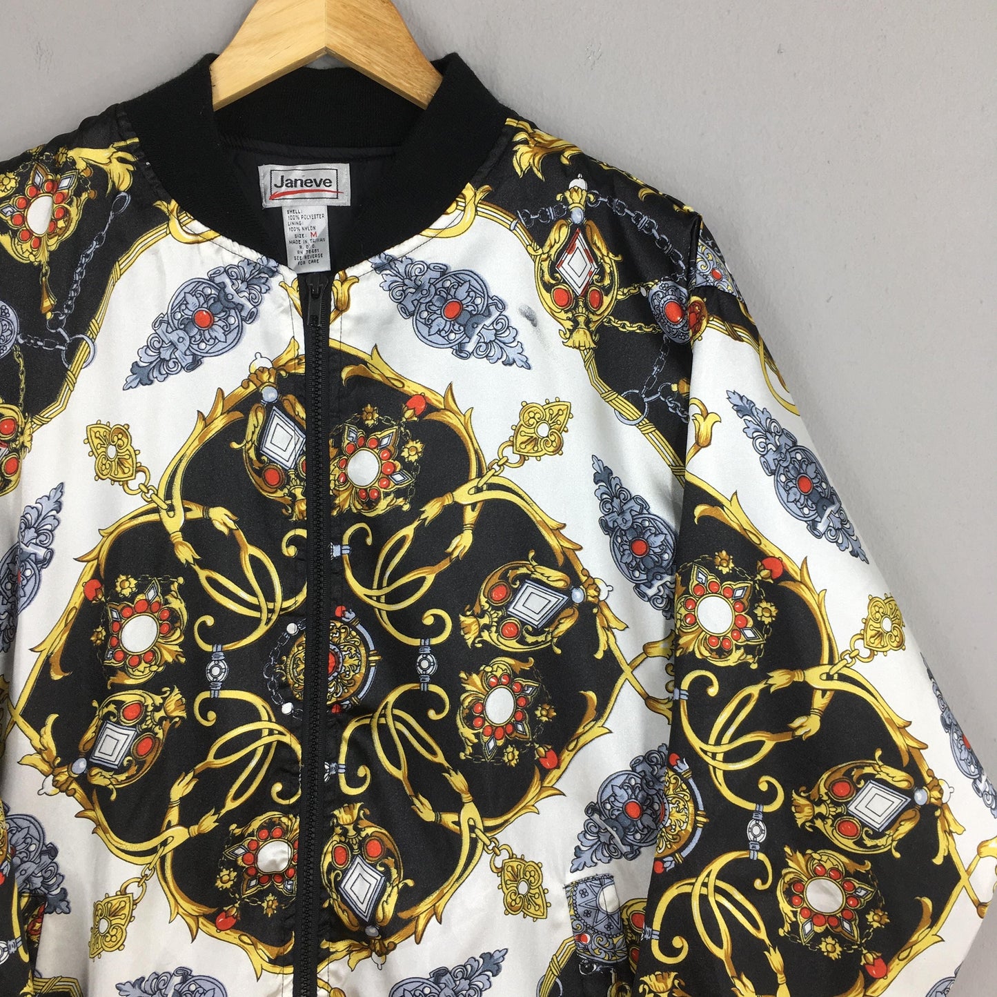 Royalty Baroque Sportswear Multicolor Jacket Medium