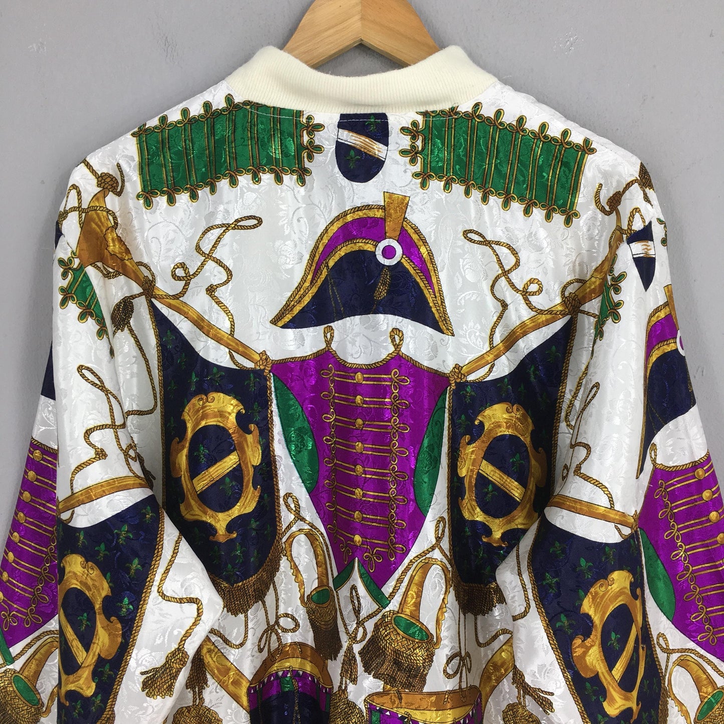 Royalty Baroque Luxury Varsity Jacket XLarge