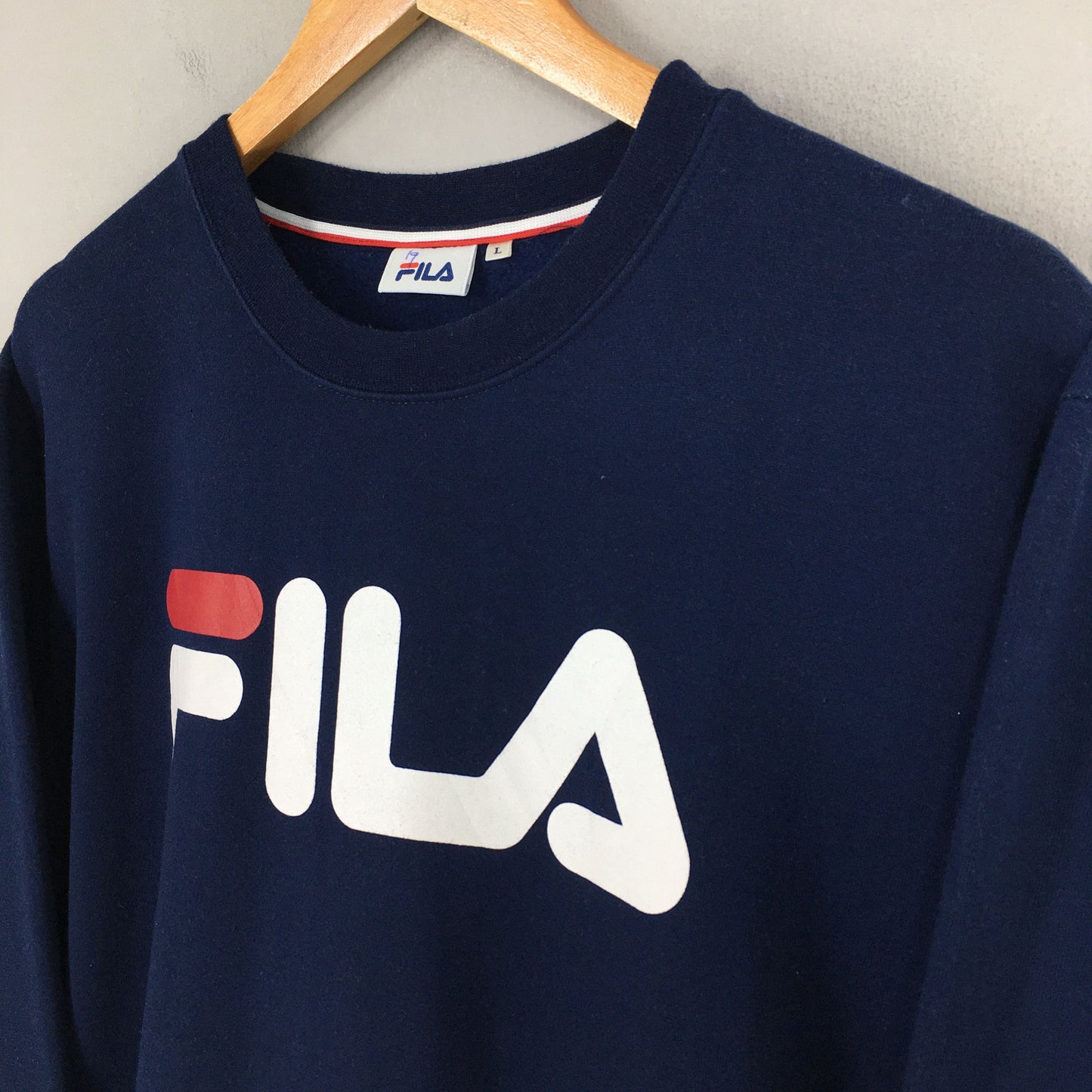 Fila Italia Blue Sweatshirt Large