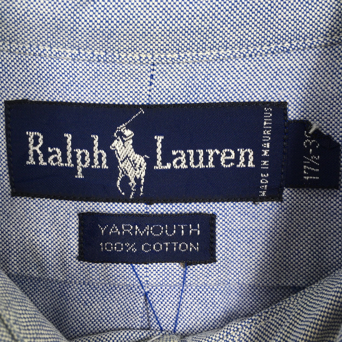 Ralph Lauren Blue Casual Shirt 2XLarge