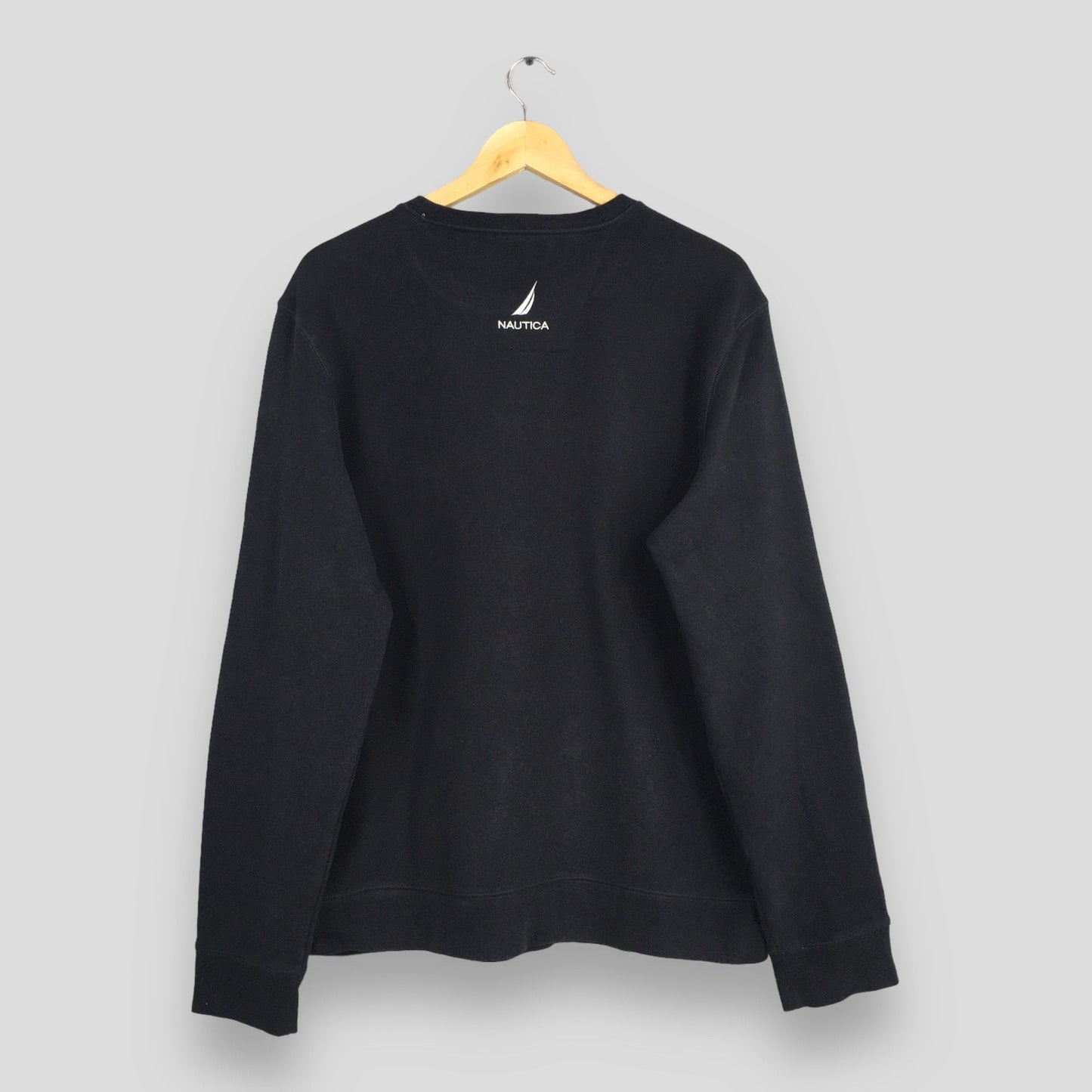 Nautica Black Sweatshirt Medium