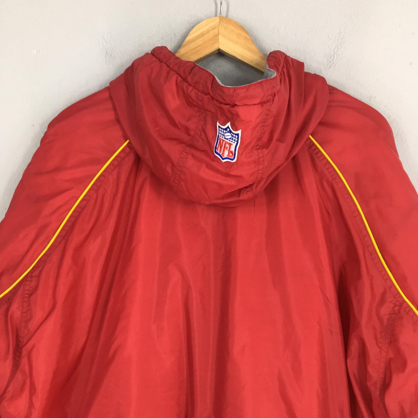 Adidas San Francisco 49ers NFL Hoodie Jacket Large