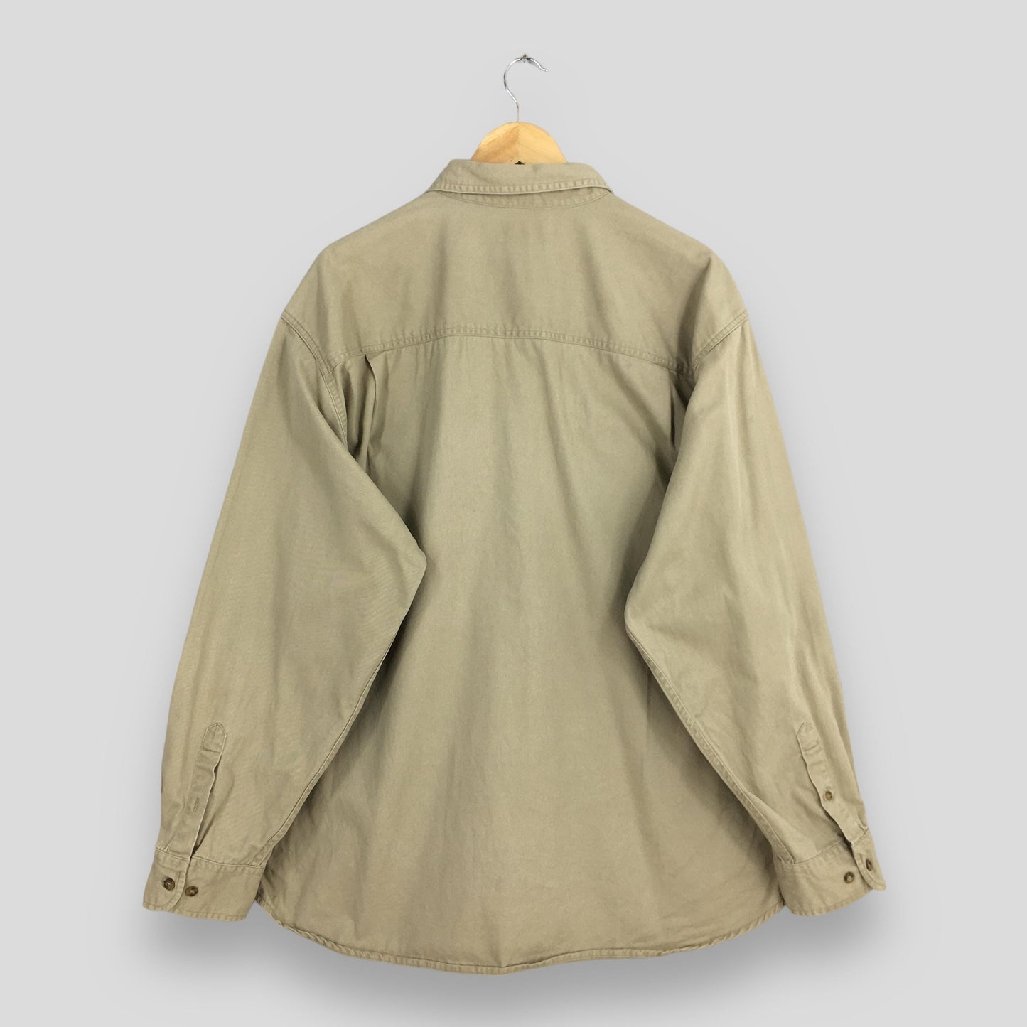 Carhartt Beige Work Shirt XLarge