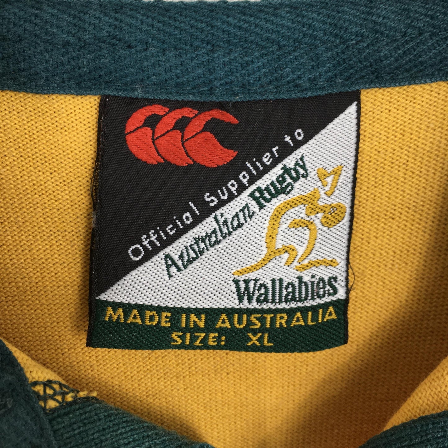 Canterbury Australian Wallabies Rugby Polo Shirt XLarge