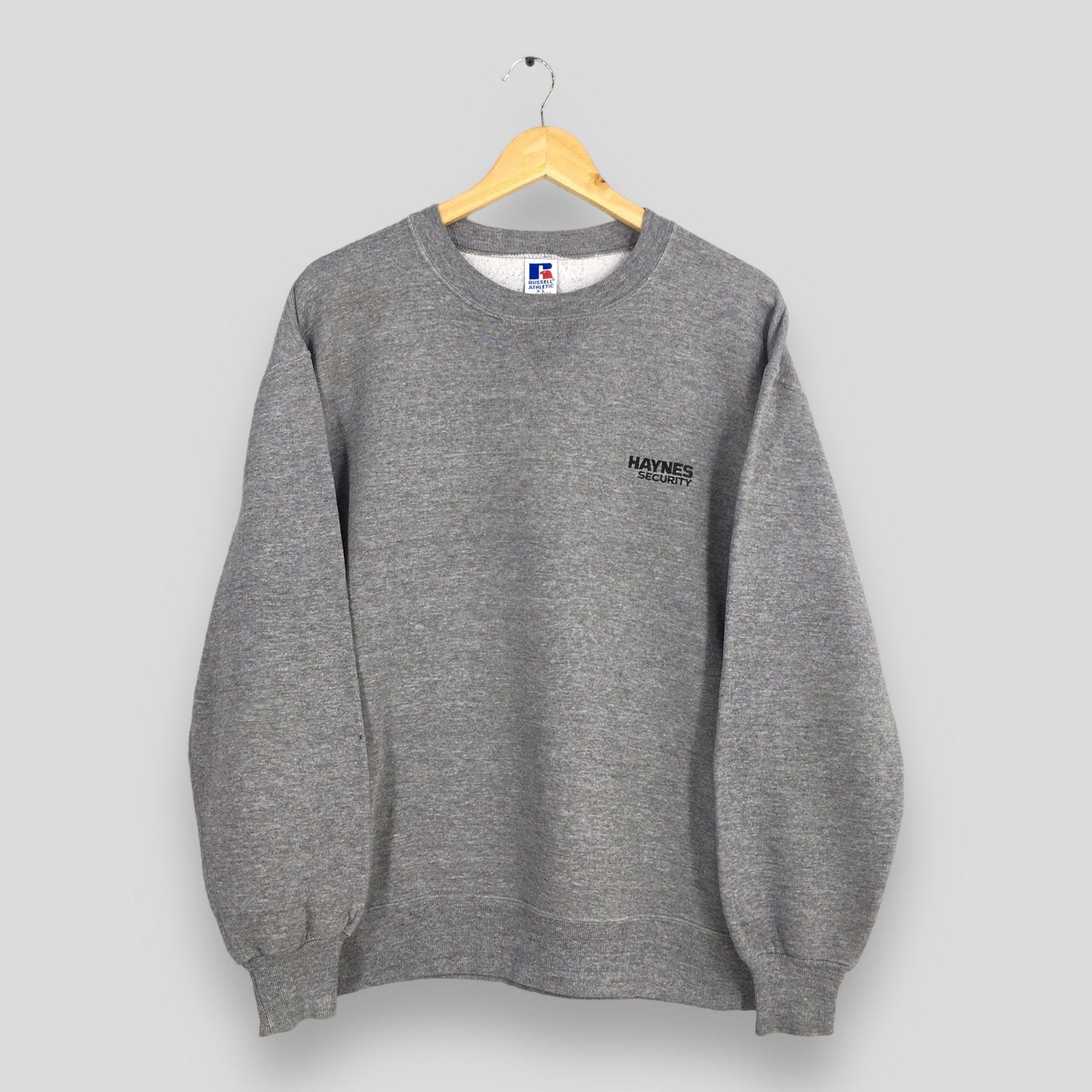 Russell Athletic Gray Plain Sweatshirt XL