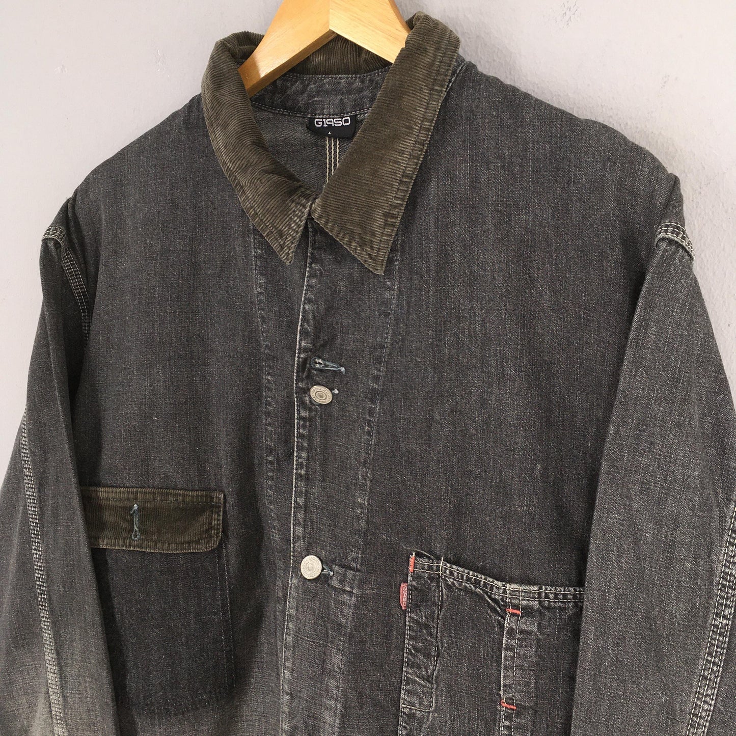 G1950 Japan Workers Denim Jacket Large