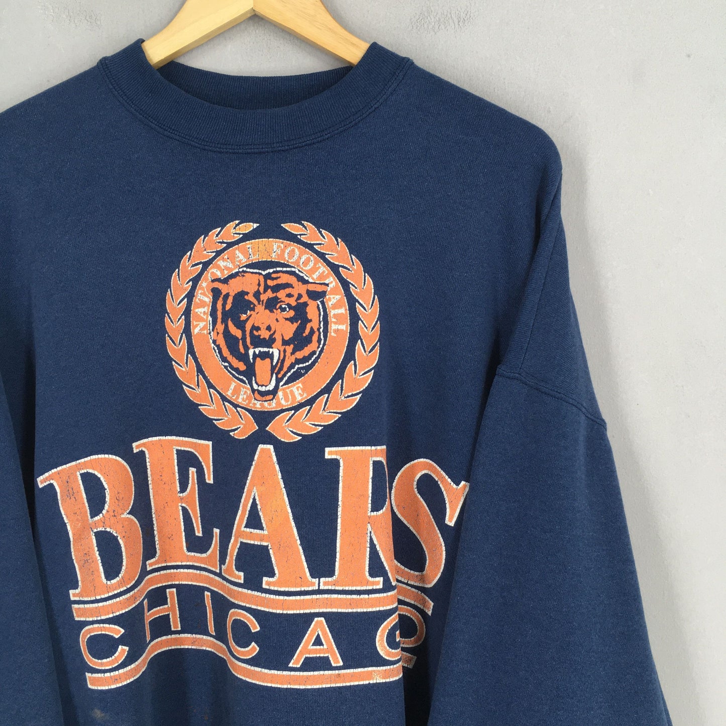 Chicago Bears Nfl Blue Sweatshirt XXLarge