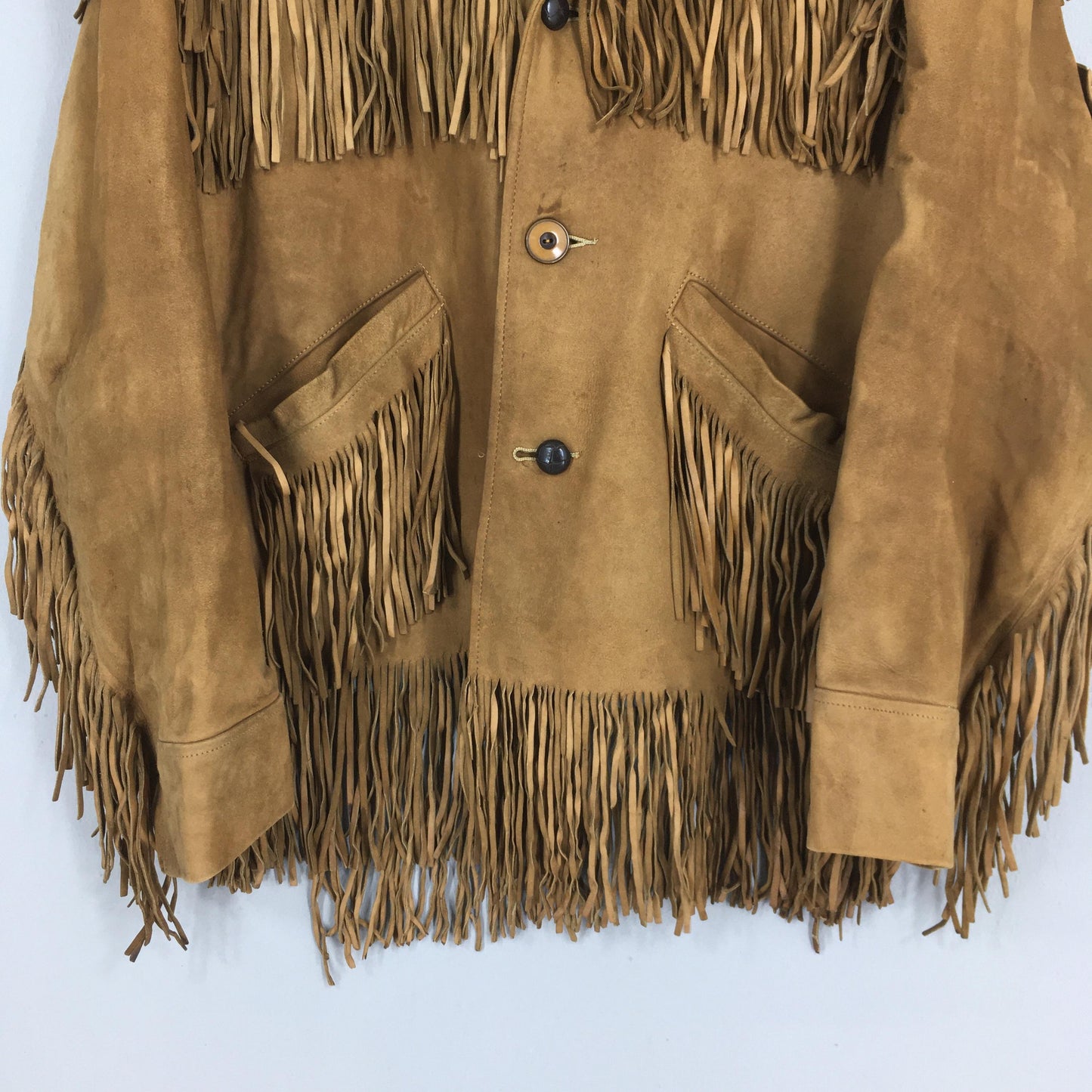 1960's Sears Roebuck Fringe Jacket Medium