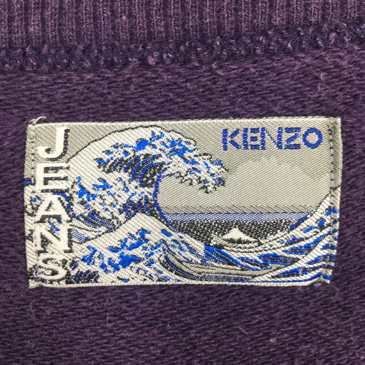 Kenzo Jeans Purple Sweatshirt Large