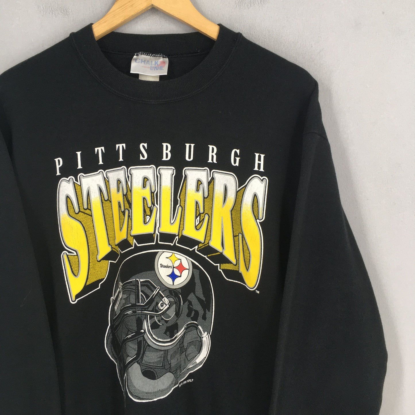 Pittsburgh Steelers NFL Rugby Sweater Medium