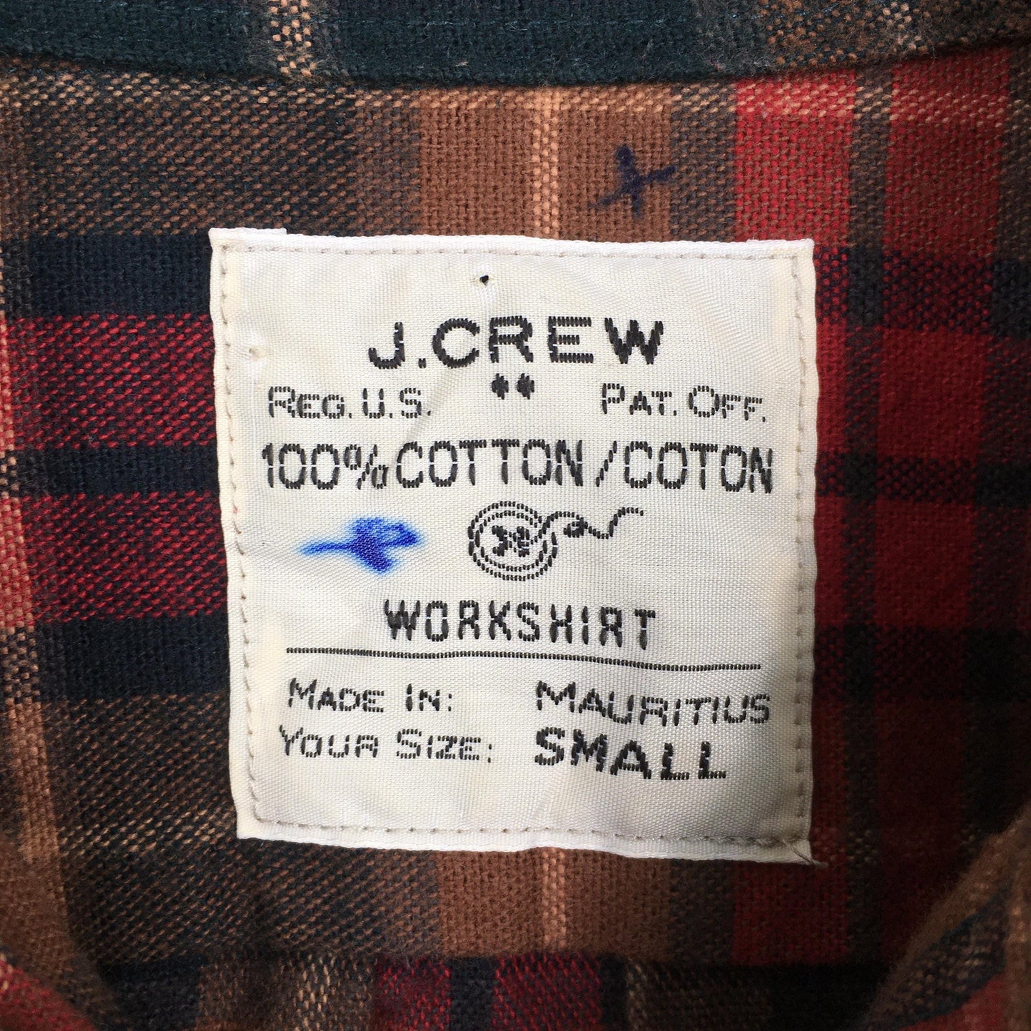 J Crew Checkered Multicolor Shirt Small