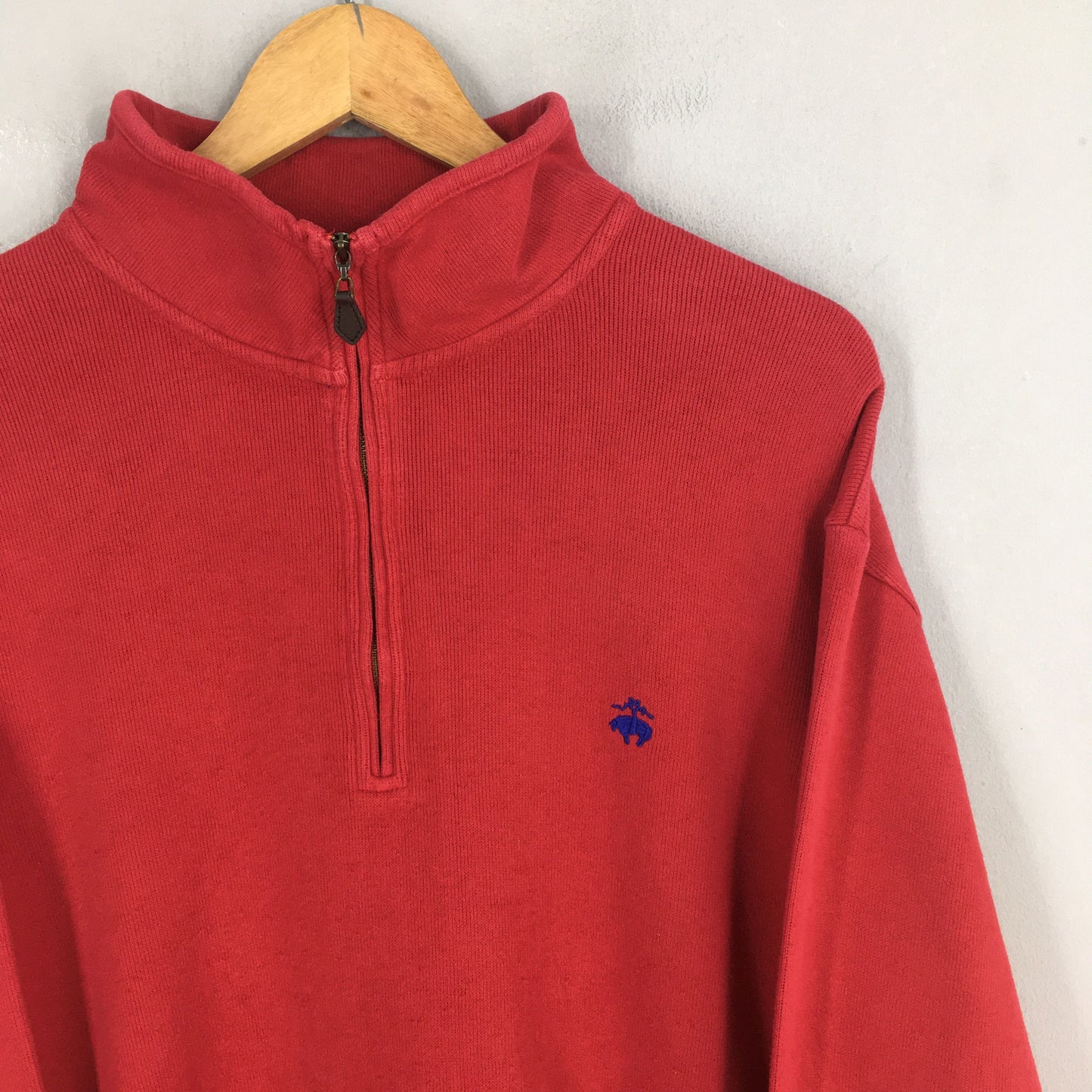 Brooks Brothers Zip Up Sweater XLarge