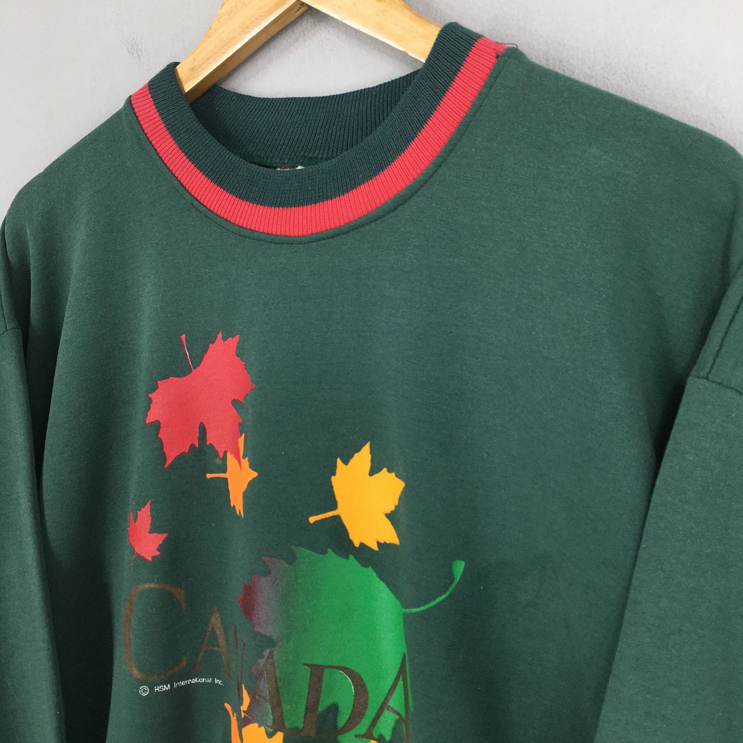 Toronto Canada Green Sweatshirt Medium