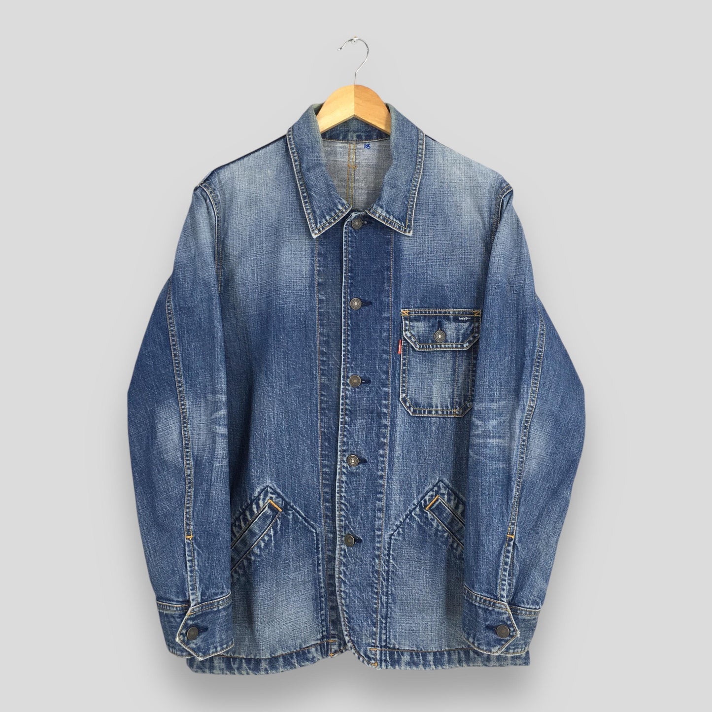 Levi's Workers Denim Blue Workwear Jacket XLarge