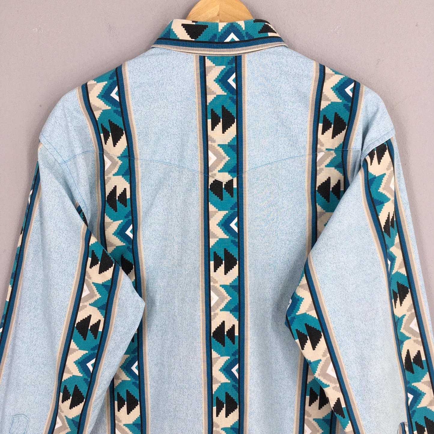 Wrangler Aztec Navajo Western Shirt Large