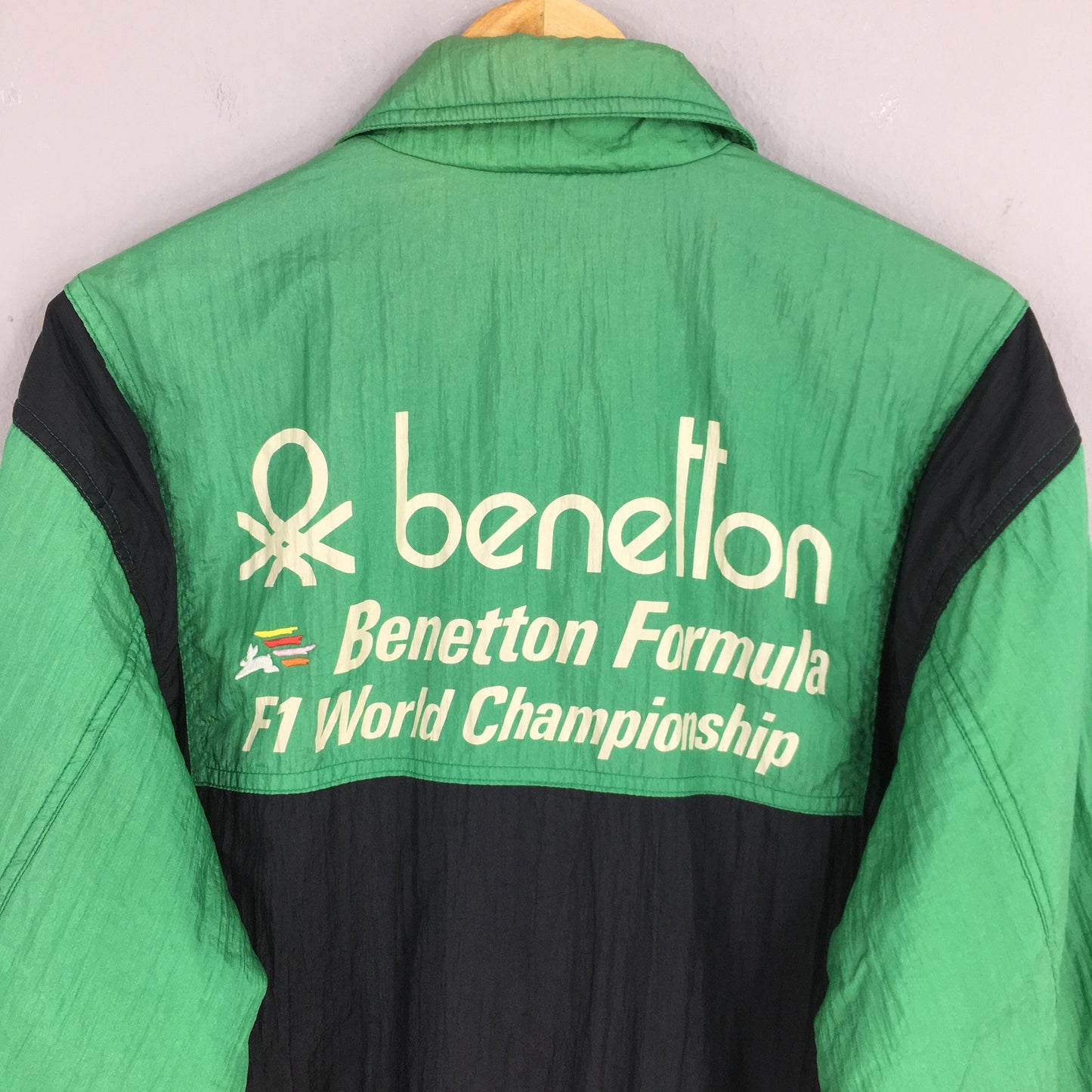 Benetton Formula 1 Windbreaker Jacket XLarge